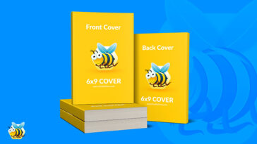Book Front and Back Mockup PSD