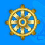 Dharma Chakraya Vector Illustration