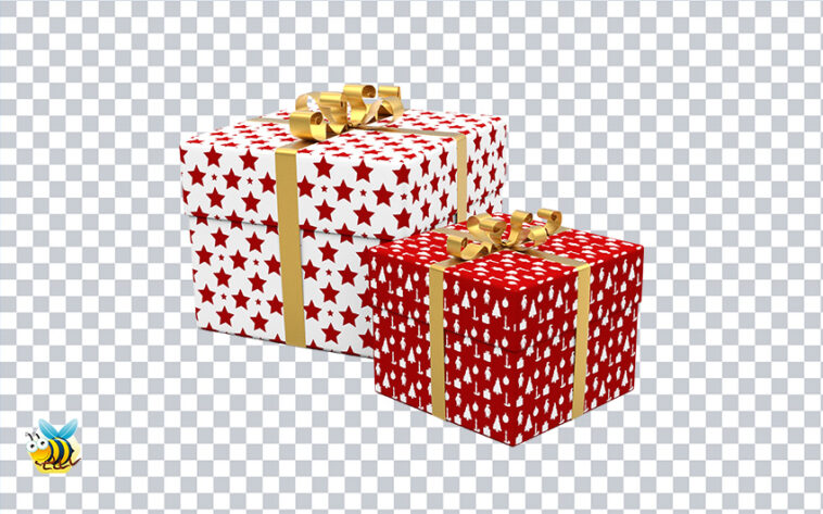 Red and White Gift Boxes transparent png