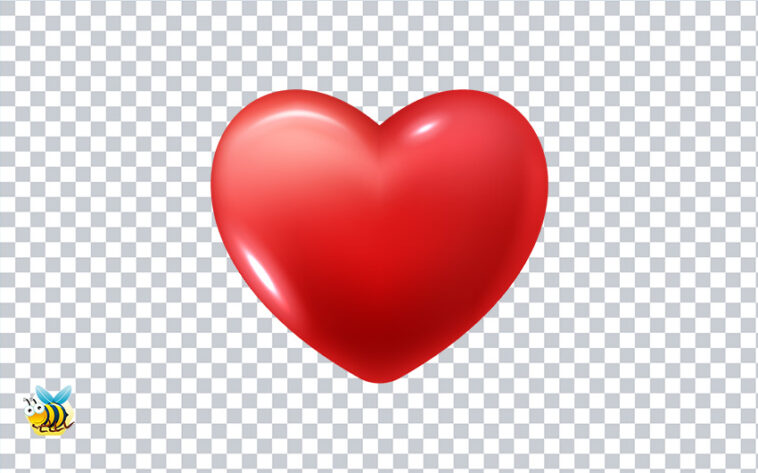 transparent red heart png