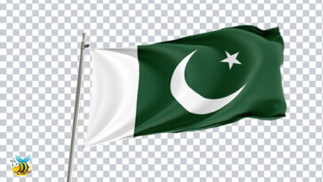 3D Pakistan Flag PNG