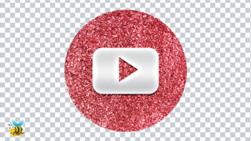 Glitter Youtube Icon