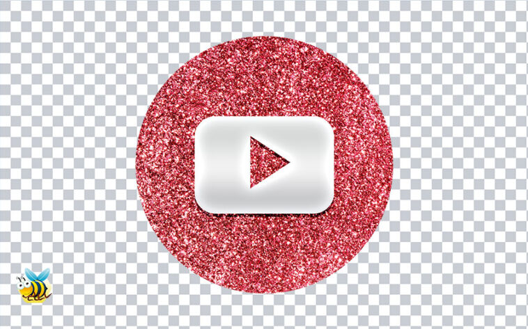 Glitter Youtube Icon