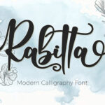 Rabitta-Calligraphy-Font