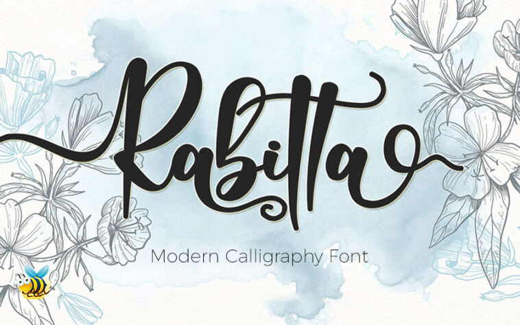 Rabitta-Calligraphy-Font