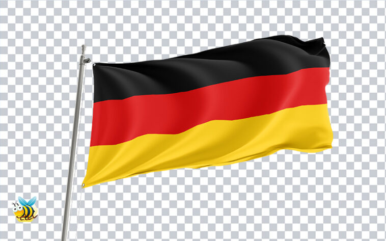 3D Germany Flag PNG