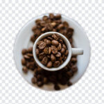 Coffee Beans Cup PNG