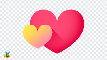 Colorful Hearts PNG