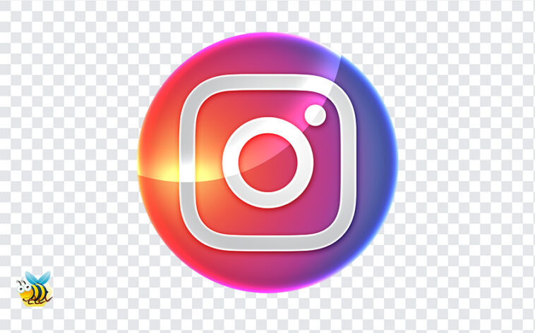 Glossy Instagram Icon PNG