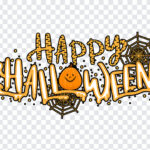Happy Halloween Text PNG