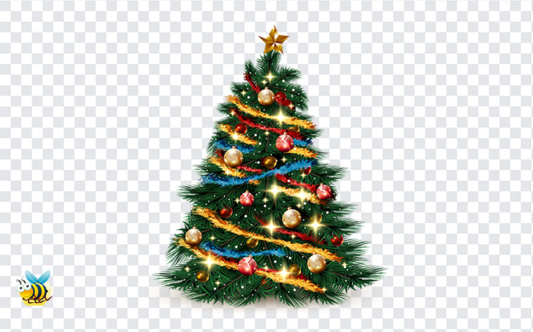 Realistic Christmas Tree PNG