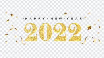 New Year 2022 Gold Glitter PNG, New Year 2022 Gold Glitter, New Year 2022 Gold, 2022 Gold Glitter, 2022 Gold, Happy New Year, PNG Images,