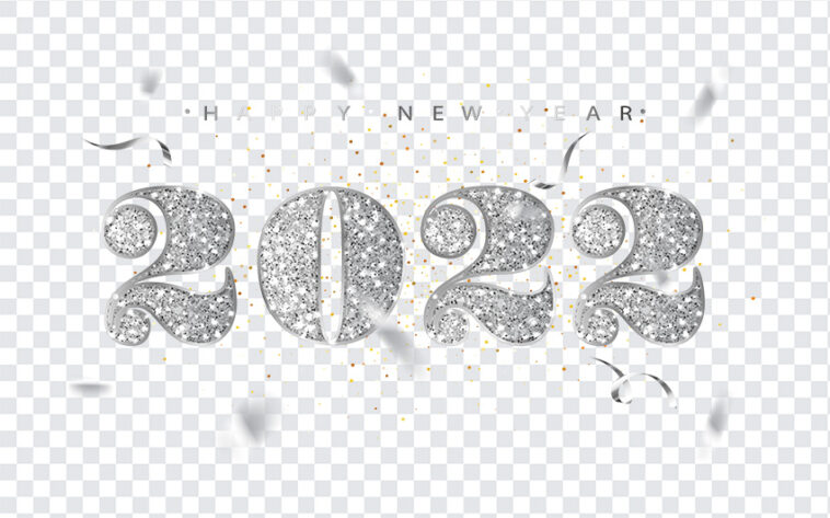 New Year 2022 Silver Glitter PNG, New Year 2022 Silver Glitter, New Year 2022, 2022 Silver Glitter, Silver Glitter, PNG Images,