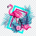 Watercolor Tropical Artwork PNG, Watercolor Tropical Artwork, Tropical Artwork PNG, Watercolor Artwork PNG Watercolor, Flamingo png, watercolor flamingo,