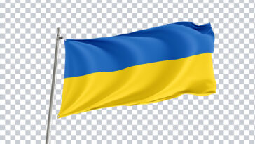 3D Ukraine Flag PNG, 3D Ukraine Flag, Ukraine Flag PNG, Ukraine Flag, Country flag, 3D country flags,