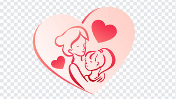 Mother s Day PNG, Mother s Day, Mother s Day art, mother and daughter, happy Mother s Day PNG,