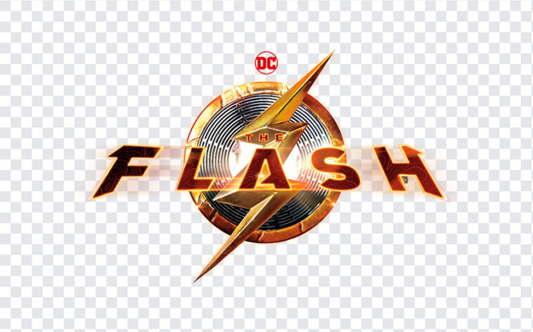 The Flash Movie Logo PNG, Flash Movie 2023, DC Comics, PNGs, transparent png,