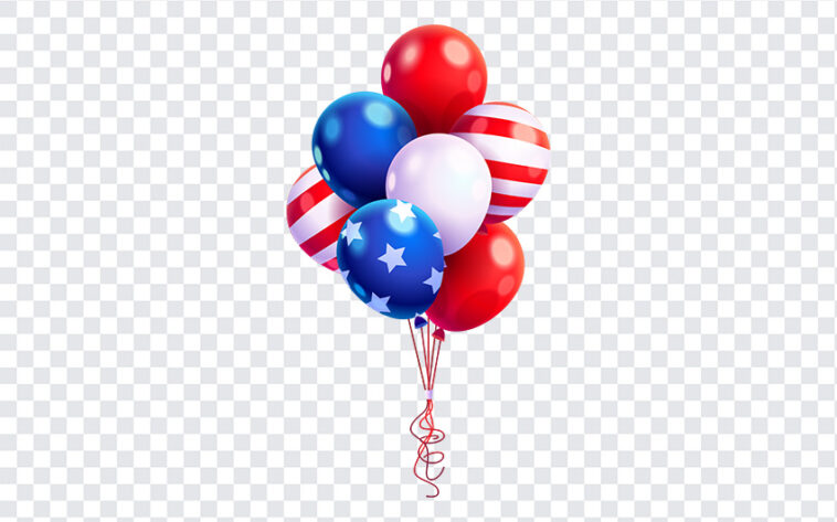 USA Balloons PNG, USA Balloons, USA, Balloons PNG, Balloons,