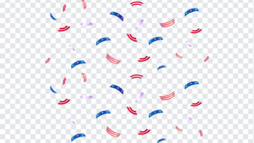 USA Confetti PNG, USA Confetti, Confetti PNG, USA, Confetti, Red and Blue Confetti,
