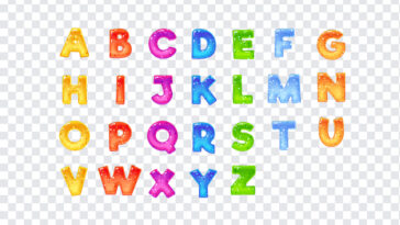 Colorful English Alphabet PNG, Colorful English Alphabet, Colorful Alphabet, English Alphabet PNG, Alphabet PNG, Colorful,