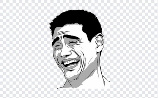 Laughing Meme Face PNG | Download FREE - Freebiehive