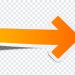 Orange Arrow PNG, Orange Arrow, Arrow PNG, Arrow, Clip Art,