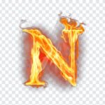 Letter N Fire, Letter N, Letter N Fire PNG, Letter, Fire Letters, PNG Images, Transparent Files, png free, png file,