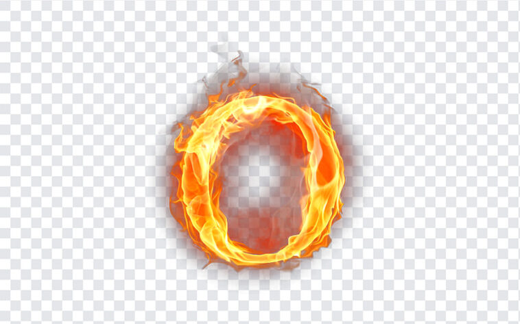 Letter O Fire, Letter O, Letter O Fire PNG, Letter, Fire Letters, PNG Images, Transparent Files, png free, png file,