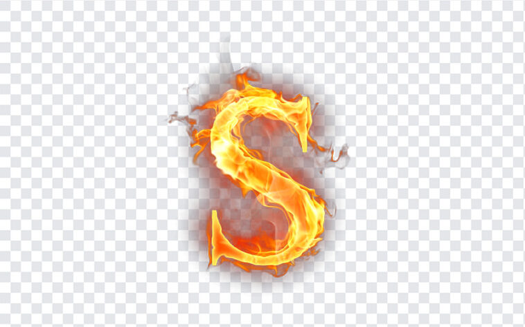 Letter S Fire, Letter S, Letter S Fire PNG, Letter, Fire Letters, PNG Images, Transparent Files, png free, png file,