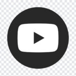 Youtube social circle dark, Youtube social circle, Youtube social circle dark ICON, Youtube Icon, Youtube Dark Icon, Youtube, PNG Images, Transparent Files, png free, png file,