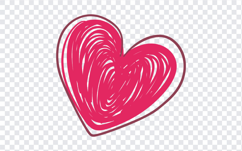Doodle Heart, Doodle, Doodle Heart PNG, Heart PNG, Doodle Heart Clip Art, Clip Art, PNG Images, Transparent Files, png free, png file,