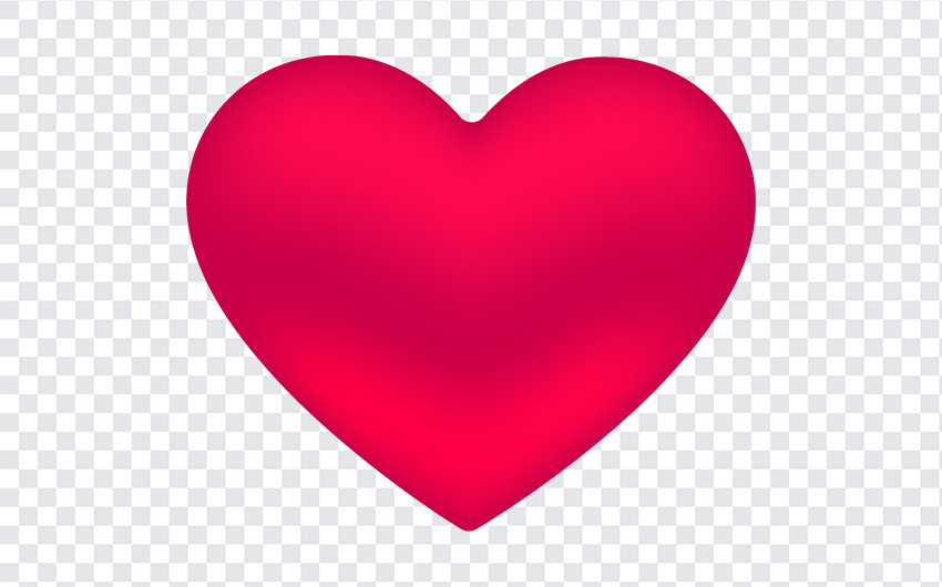 Heart, Heart PNG, Heart Clip Art, Red Heart PNG, Gradient Red Heart, PNG Images, Transparent Files, png free, png file,