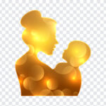 Mother and Child Gold Clip Art, Mother and Child Gold Clip Art PNG, Mother and Child, Mother and Child PNG, Gold, Gold Clip Art, PNG Images, Clip Art, Transparent Files, png free, png file,