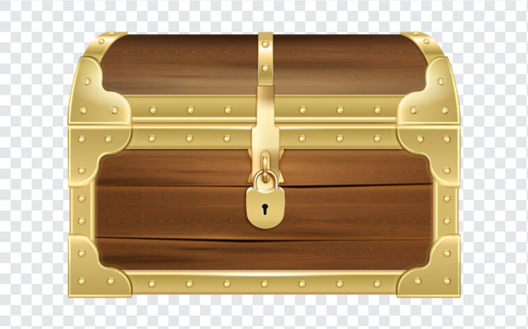 closed treasure chest png