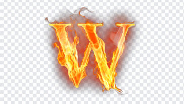Letter W Fire, Letter W, Letter W Fire PNG, Letter, PNG Images, Transparent Files, png free, png file,