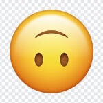 Upside Down Smiling Emoji, Upside Down Smiling, Upside Down Smiling Emoji PNG, iOS Emoji, iphone emoji, Emoji PNG, iOS Emoji PNG, Apple Emoji, Apple Emoji PNG, PNG Images, Transparent Files, png free, png file,
