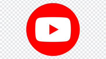 youtube social circle, youtube social, youtube social circle red, youtube, PNG Images, Transparent Files, png free, png file,