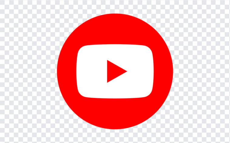 youtube social circle, youtube social, youtube social circle red, youtube, PNG Images, Transparent Files, png free, png file,