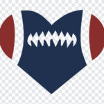 Football Heart, Football, Football Heart PNG, PNG, PNG Images, Transparent Files, png free, png file,