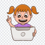 Girl With Laptop clipart, Girl With Laptop, Girl With Laptop clipart PNG, Girl clipart, clipart, clipart png PNG, PNG Images, Transparent Files, png free, png file,