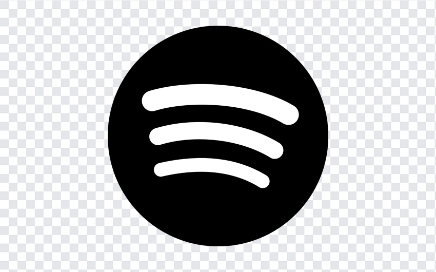 Spotify Black Logo Icon PNG | Download FREE