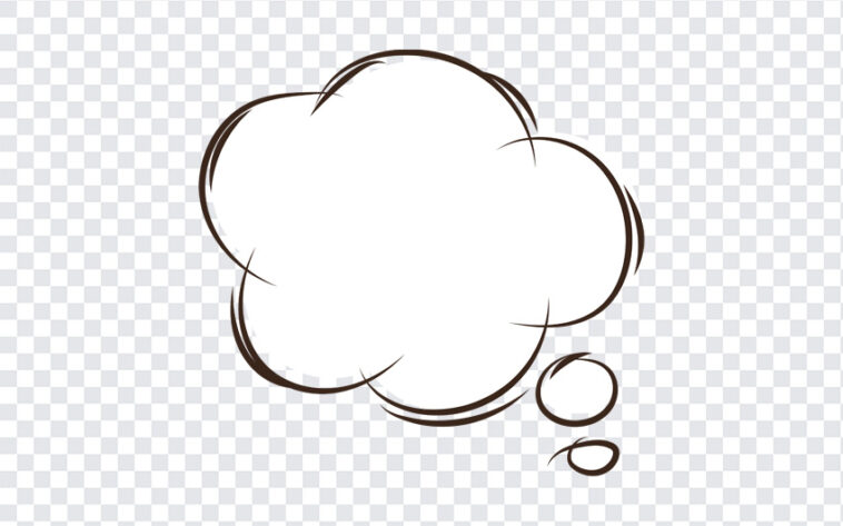 Sketched Thinking Bubble, Sketched Thinking, Sketched Thinking Bubble PNG, Sketched, Speech Bubble PNG, PNG, PNG Images, Transparent Files, png free, png file,