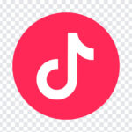 Tiktok Logo, Tiktok, Tiktok Logo Magenta, PNG, PNG Images, Transparent Files, png free, png file,