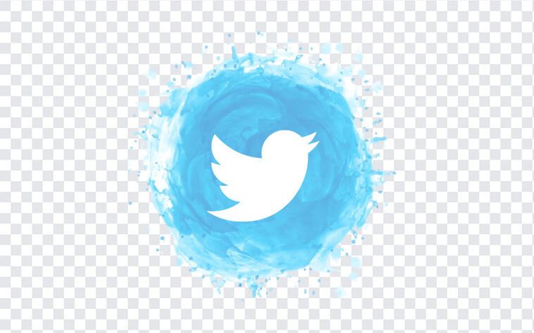 Watercolors Twitter Logo, Watercolors Twitter, Watercolors Twitter Logo PNG, Watercolors, Twitter Logo, Twitter PNG, PNG, PNG Images, Transparent Files, png free, png file,