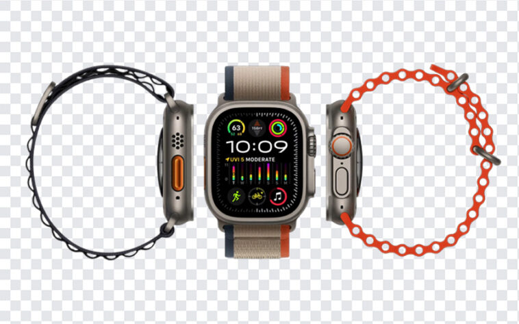 Watch band SVG PNG Template, Apple Watch Band Strap PDF File