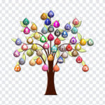 Communication Icons Tree, Communication Icons, Communication Icons Tree PNG, Communication, PNG, PNG Images, Transparent Files, png free, png file,