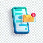 SMS Marketing, SMS, SMS Marketing PNG, Marketing PNG, Mobile Message, Income Message PNG, PNG, PNG Images, Transparent Files, png free, png file,