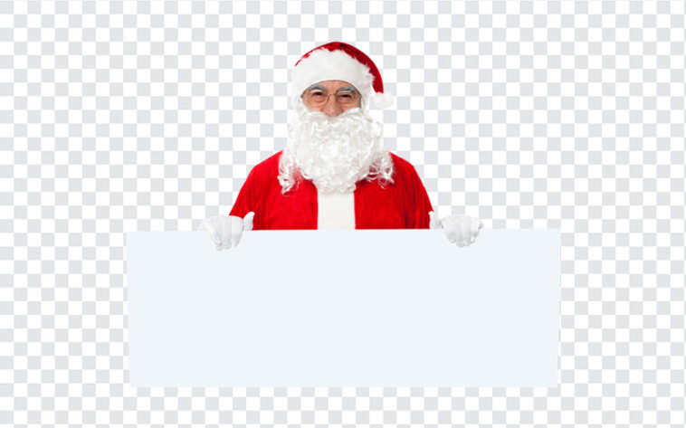 Santa Holding A Banner, Santa Holding A, Santa Holding A Banner PNG, Santa Holding, Santa Claus, Christmas, Xmas, PNG, PNG Images, Transparent Files, png free, png file, Free PNG, png download,