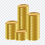 Stacked Gold Coins, Stacked Gold, Stacked Gold Coins PNG, Stacked, PNG, PNG Images, Transparent Files, png free, png file,
