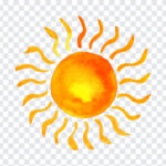 Watercolor Sun, Watercolor, Watercolor Sun PNG, Sun PNG, PNG, PNG Images, Transparent Files, png free, png file,